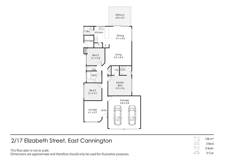 Floorplan of Homely house listing, 2/17 Elizabeth Street, East Cannington WA 6107