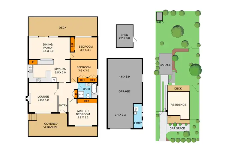 Floorplan of Homely house listing, 8 Dorset Road, Ferntree Gully VIC 3156