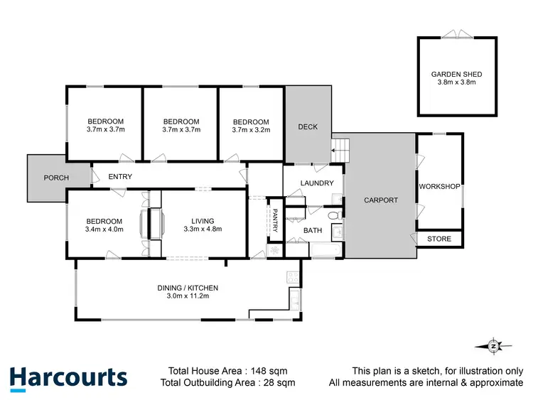 Floorplan of Homely house listing, 1626 Huon Highway, Lower Longley TAS 7109