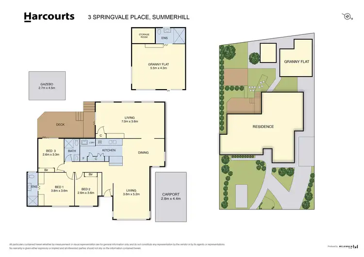 Floorplan of Homely house listing, 3 Springvale Place, Summerhill TAS 7250