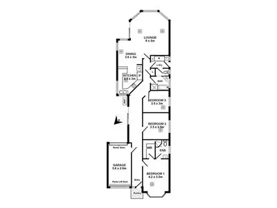 Floorplan of Homely house listing, 42A Maxwell Terrace, Glengowrie SA