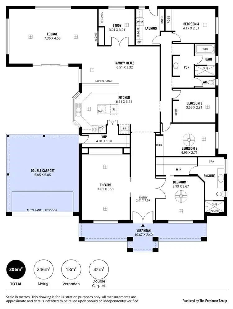 Floorplan of Homely house listing, 8 Salmon Gum Crescent, Blakeview SA 5114