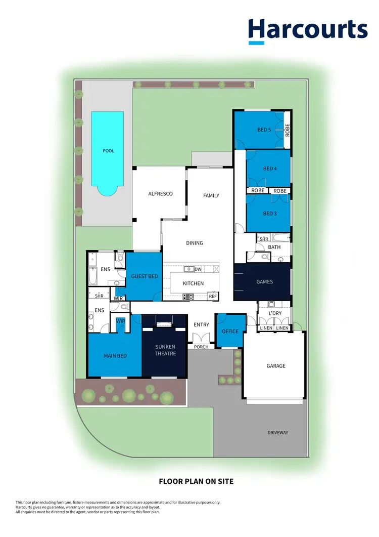 Floorplan of Homely house listing, 1 Maritime Drive, Jindalee WA 6036