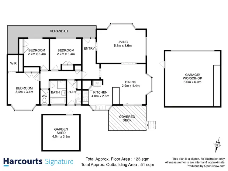 Floorplan of Homely house listing, 30 Sandy Point Avenue, Dodges Ferry TAS 7173