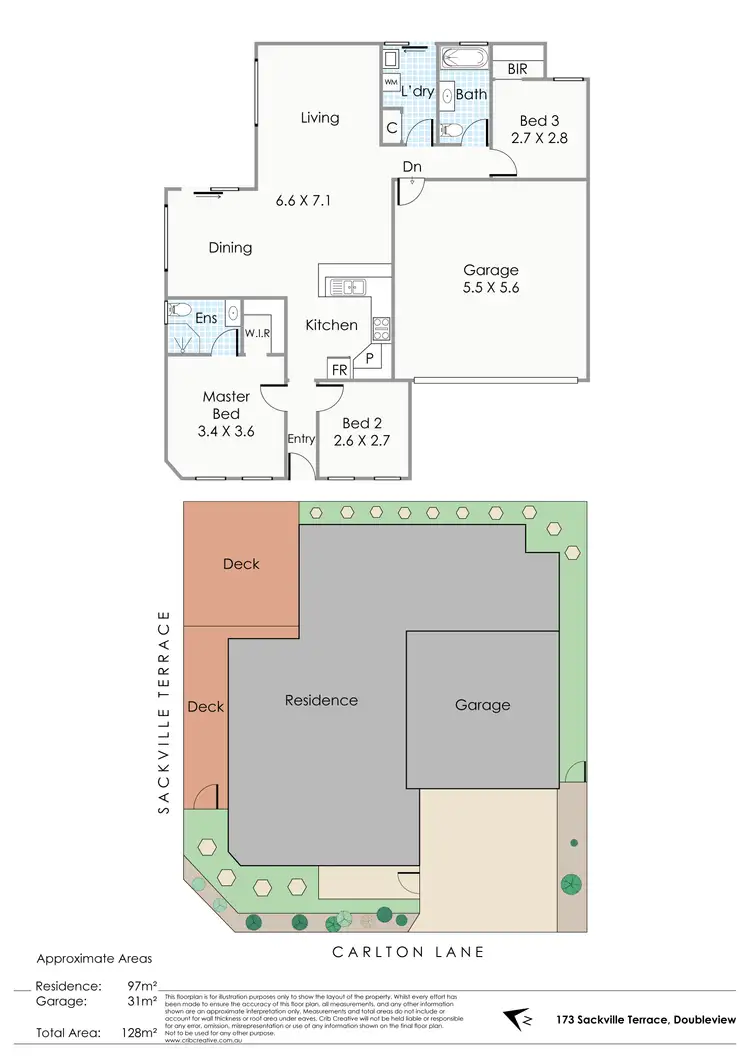 Floorplan of Homely house listing, 173 Sackville Terrace, Doubleview WA 6018