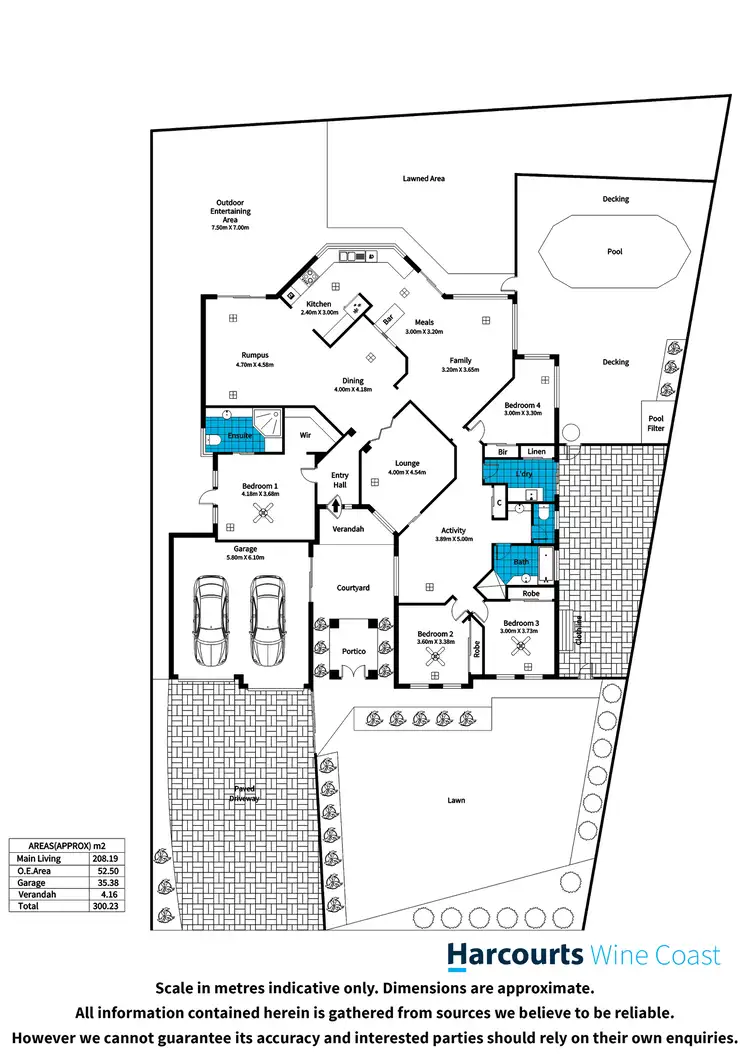 Floorplan of Homely house listing, 15 Stanford Glen, Seaford Rise SA 5169