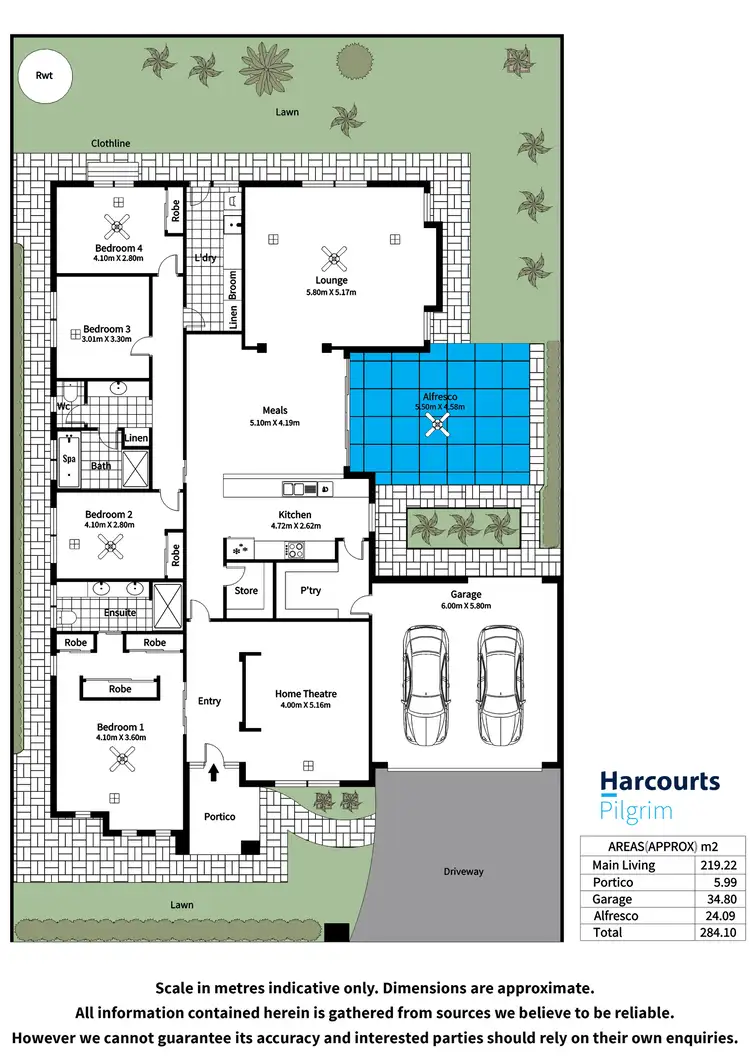 Floorplan of Homely house listing, 12 Parkindula Drive, Mount Barker SA 5251