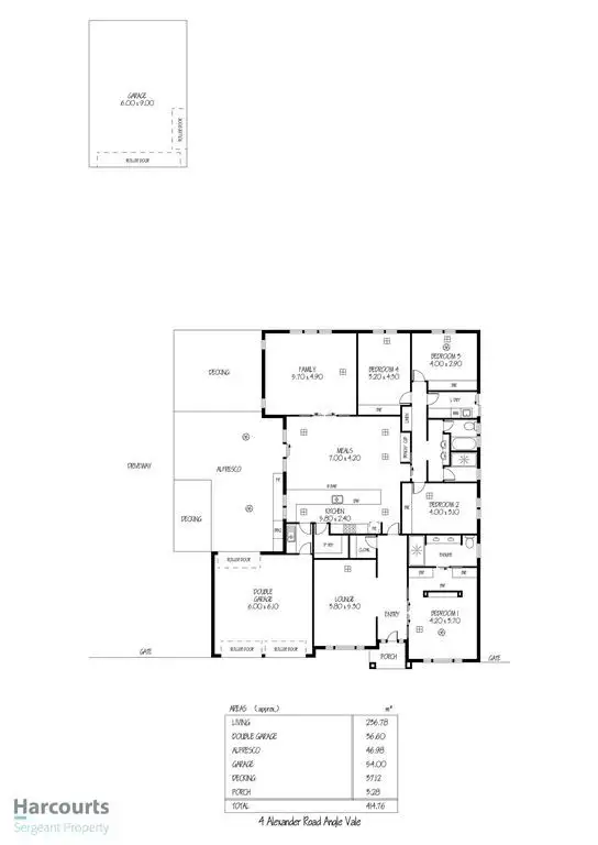 Floorplan of Homely house listing, 4 Alexander Road, Angle Vale SA 5117