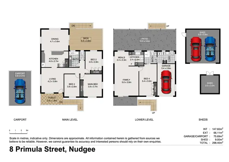 Floorplan of Homely house listing, 8 Primula Street, Nudgee QLD 4014