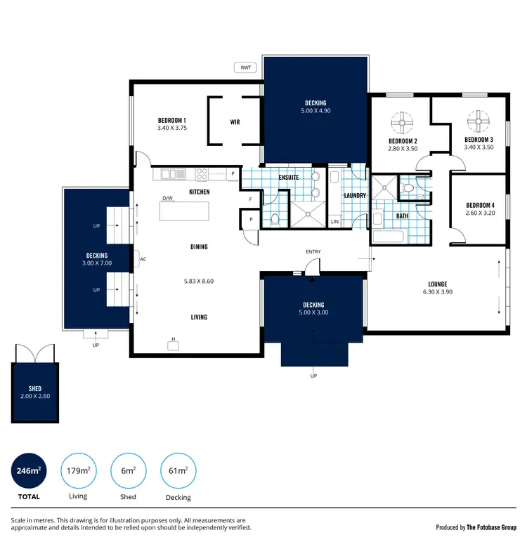 Floorplan of Homely house listing, 12 Watson Crescent, Port Elliot SA 5212