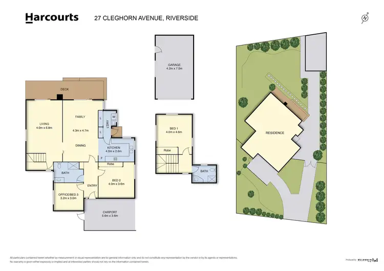 Floorplan of Homely house listing, 27 Cleghorn Avenue, Riverside TAS 7250