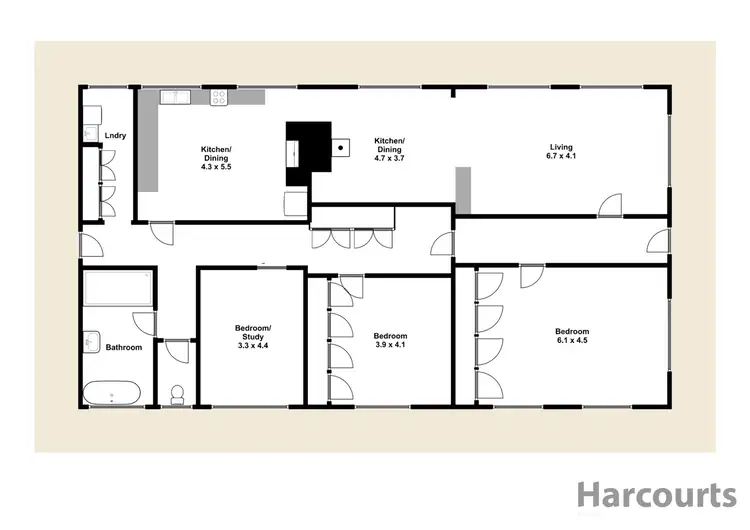 Floorplan of Homely house listing, 21 Seaview School Road, Seaview VIC 3821
