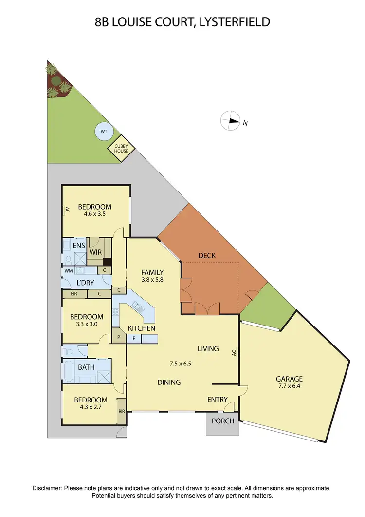 Floorplan of Homely house listing, 8B Louise Court, Lysterfield VIC 3156
