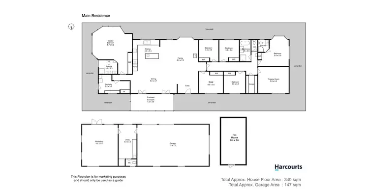 Floorplan of Homely house listing, 240 Josephs Road, Carlton TAS 7173