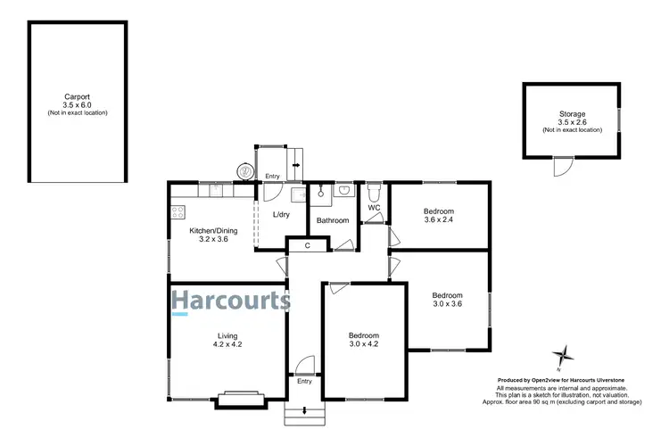 Floorplan of Homely house listing, 47 Maud Street, West Ulverstone TAS 7315