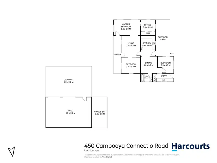 Floorplan of Homely house listing, 450 Cambooya Connection Road, Cambooya QLD 4358