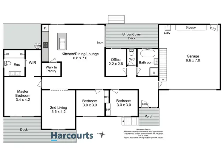 Floorplan of Homely house listing, 20 Byworth Street, Park Grove TAS 7320