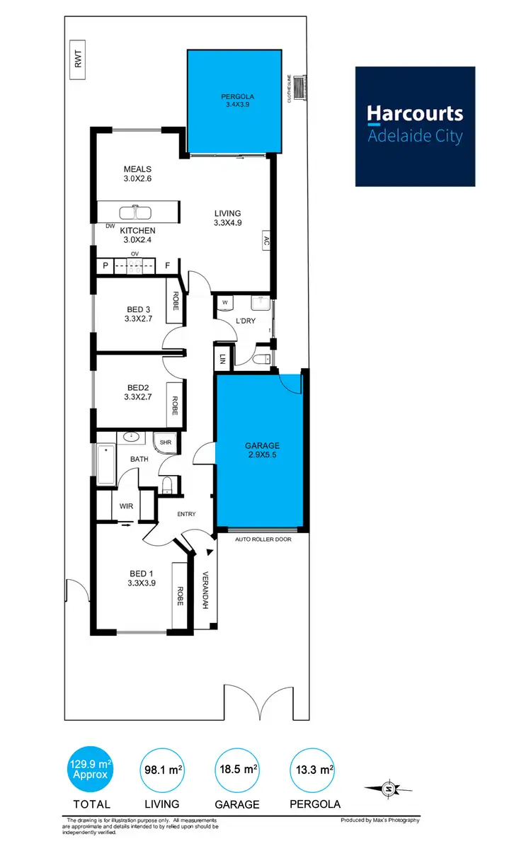 Floorplan of Homely unit listing, 2/11 Clifton Street, Camden Park SA 5038