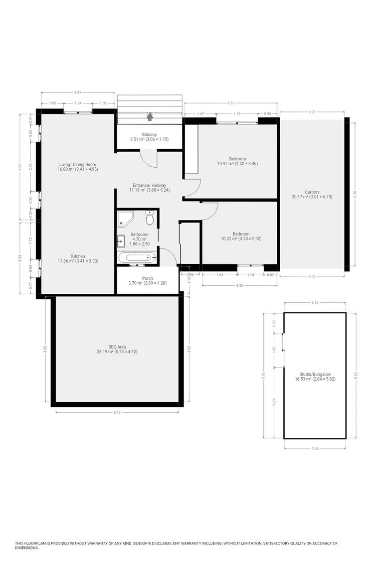 Floorplan of Homely house listing, 2 Brown Street, Stawell VIC 3380