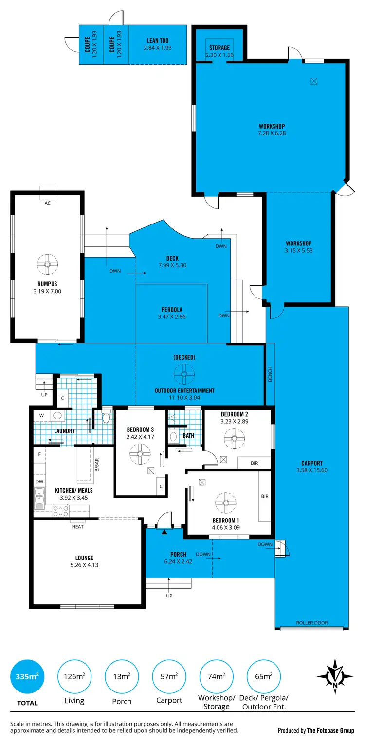 Floorplan of Homely house listing, 5 Baird Avenue, Holden Hill SA 5088