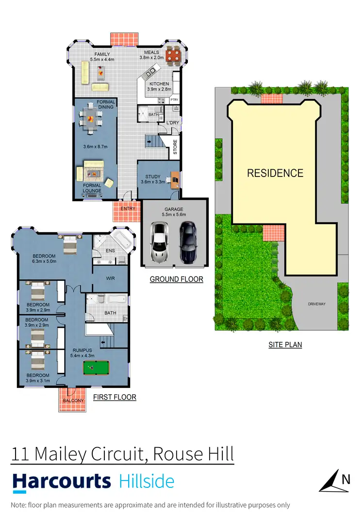 Floorplan of Homely house listing, 11 Mailey Circuit, Rouse Hill NSW 2155