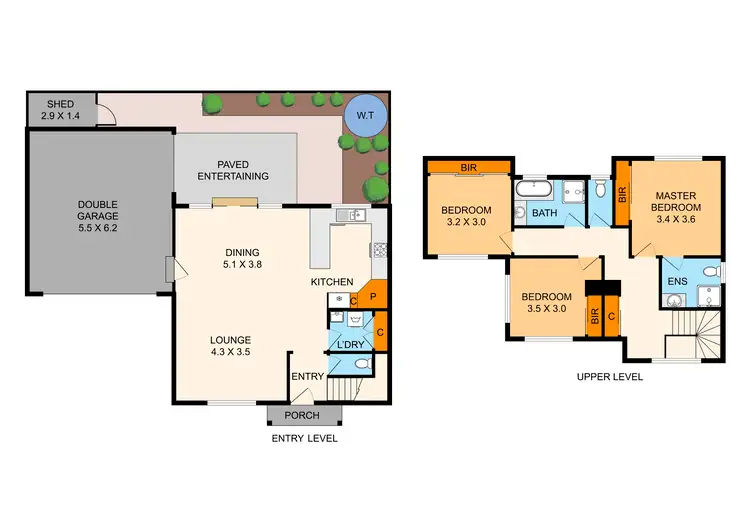 Floorplan of Homely unit listing, 2/46 Adele Avenue, Ferntree Gully VIC 3156