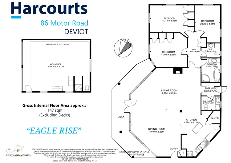 Floorplan of Homely house listing, 86 Motor Road, Deviot TAS 7275