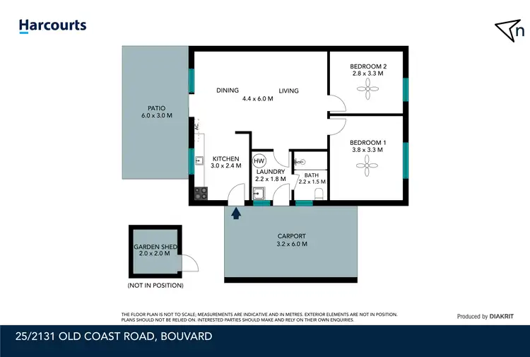Floorplan of Homely house listing, 25/2131 Old Coast Road, Bouvard WA 6211