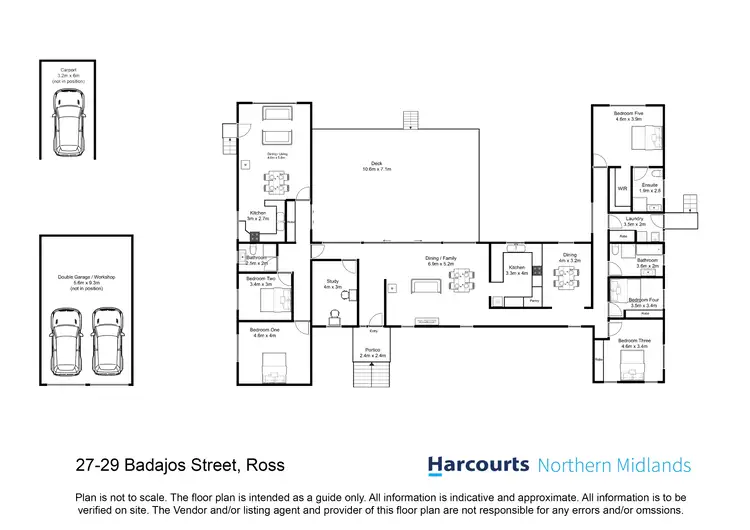 Floorplan of Homely house listing, 27-29 Badajos Street, Ross TAS 7209