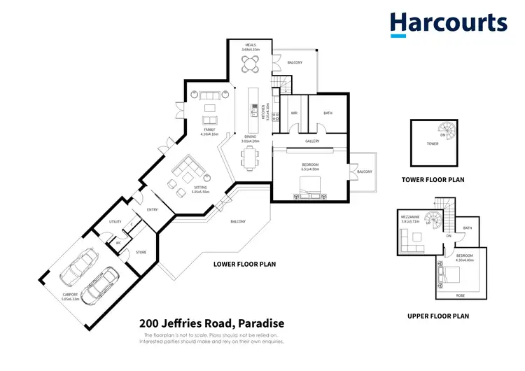 Floorplan of Homely house listing, 200 Jeffries Road, Paradise TAS 7306