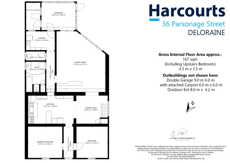 Floorplan of Homely house listing, 36 Parsonage Street, Deloraine TAS 7304