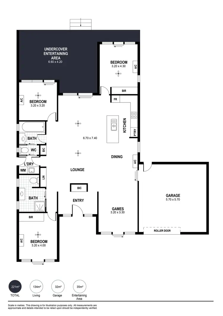 Floorplan of Homely house listing, 29 Offshore Drive, Middleton SA 5213