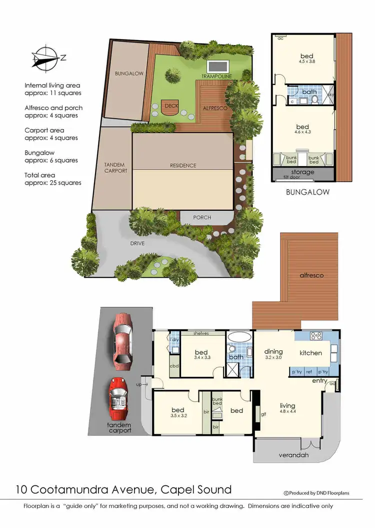 Floorplan of Homely house listing, 10 Cootamundra Avenue, Capel Sound VIC 3940