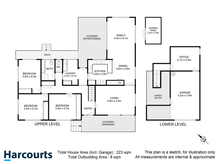 Floorplan of Homely house listing, 40 Pages Road, Grove TAS 7109