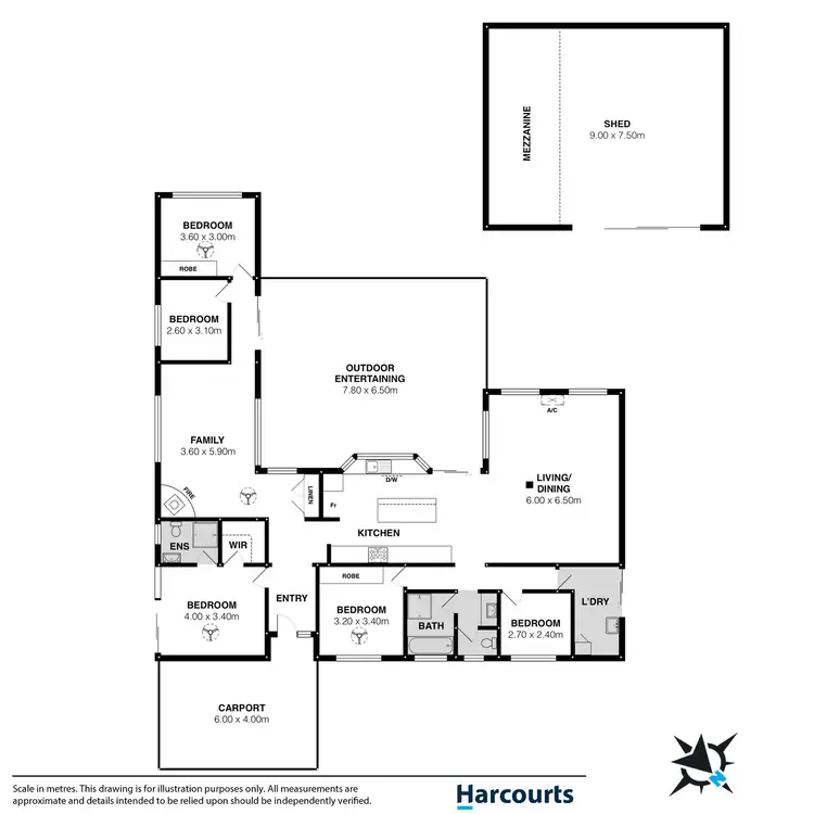Floorplan of Homely house listing, 5 Chrystal Street, Goolwa SA 5214