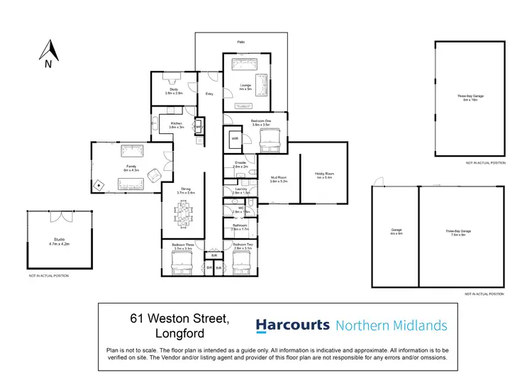 Floorplan of Homely house listing, 61 Weston Street, Longford TAS 7301