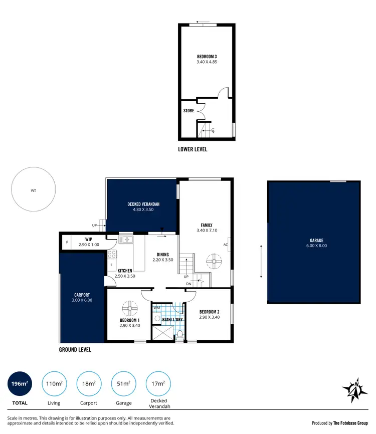 Floorplan of Homely house listing, 5 Oceanview Drive, Second Valley SA 5204