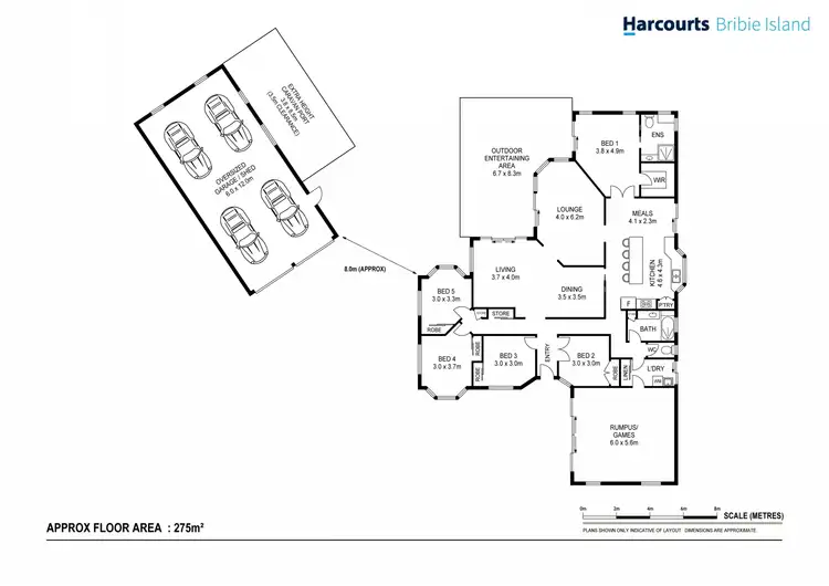 Floorplan of Homely rural property listing, 22-24 Caryota Court, Ningi QLD 4511