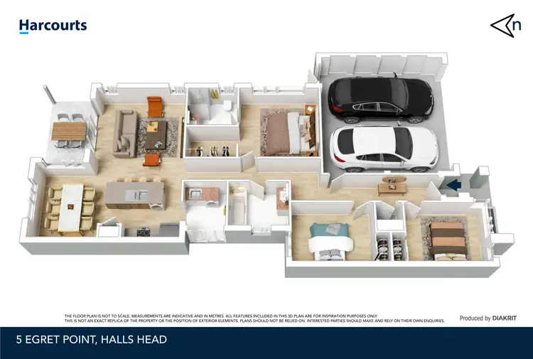 Floorplan of Homely house listing, 5 Egret Point, Halls Head WA 6210