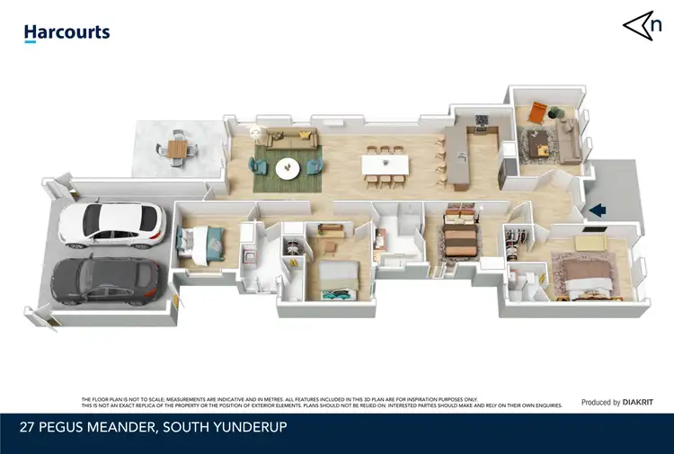 Floorplan of Homely house listing, 27 Pegus Meander, South Yunderup WA 6208