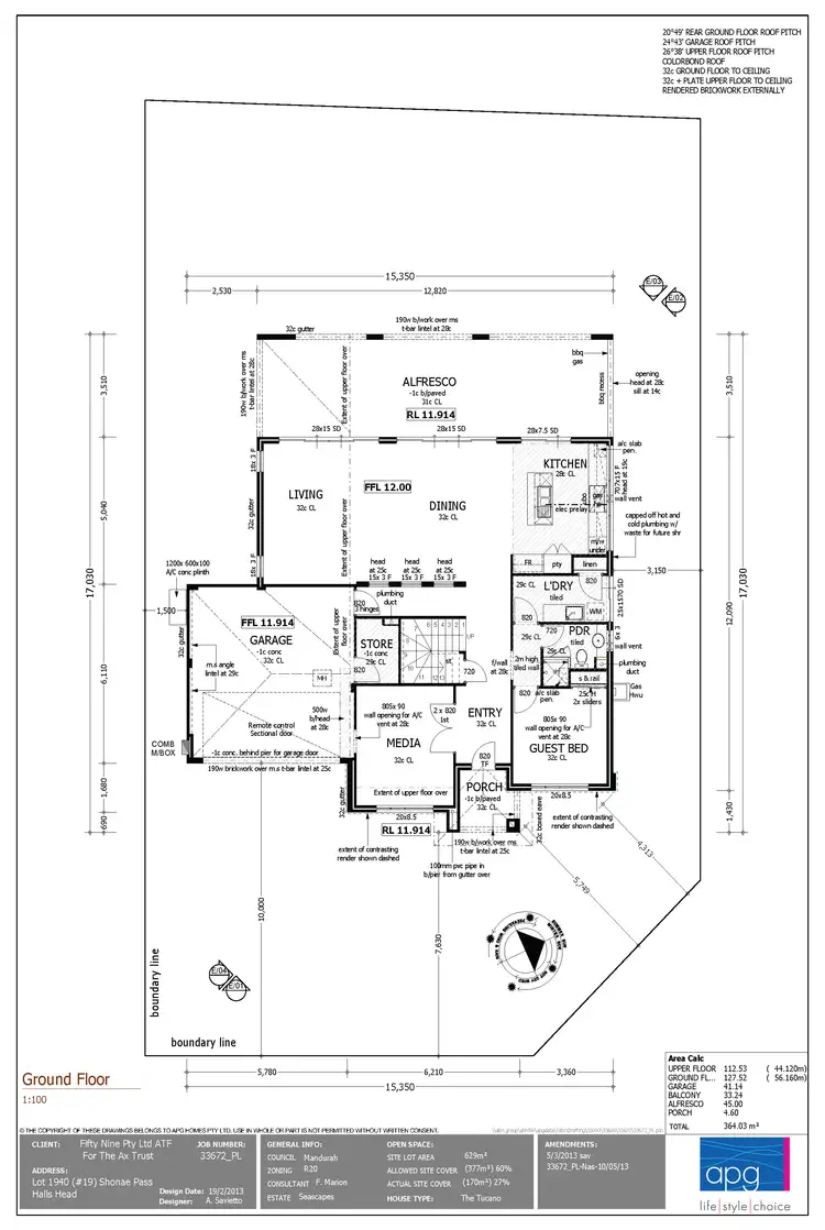 Floorplan of Homely house listing, 19 Shonae Pass, Halls Head WA 6210