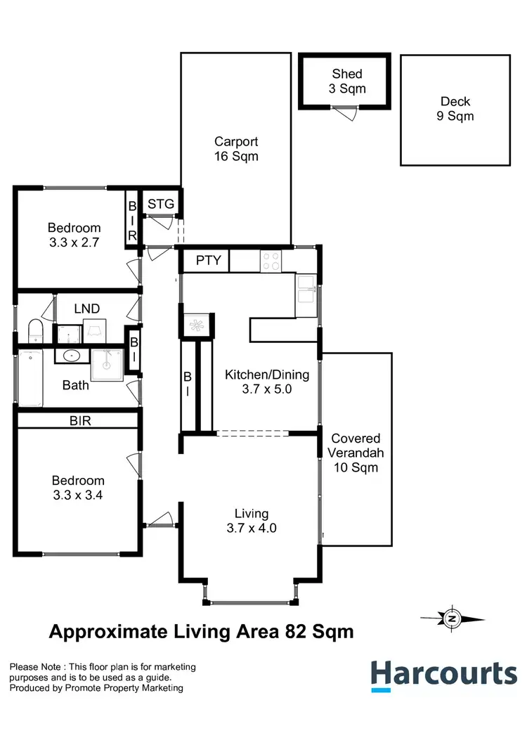 Floorplan of Homely unit listing, 11/28 Alexandra Esplanade, Bellerive TAS 7018