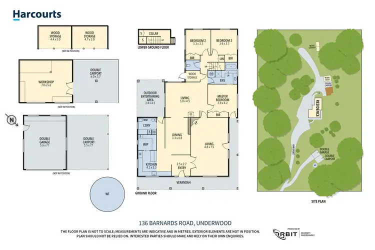 Floorplan of Homely house listing, 136 Barnards Road, Underwood TAS 7268