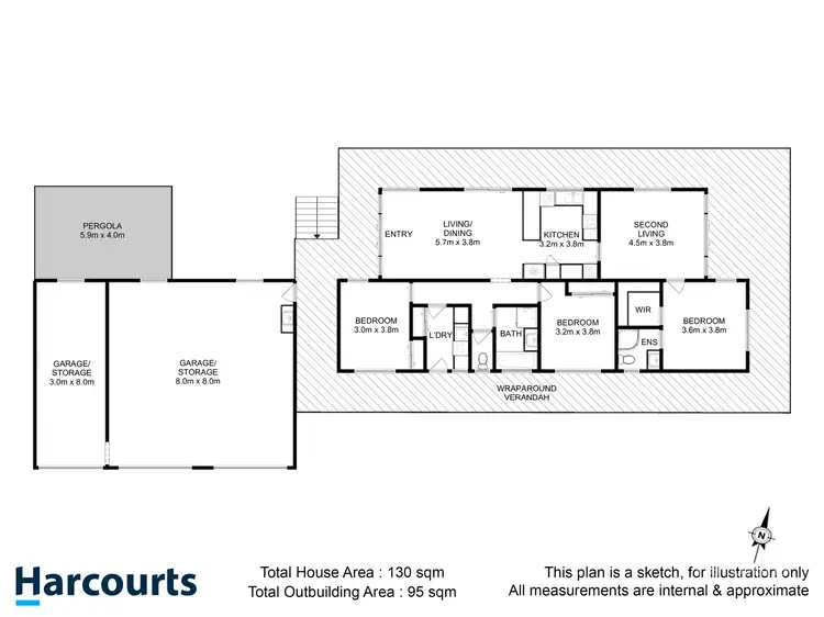 Floorplan of Homely house listing, 150 Stokes Road, Kellevie TAS 7176