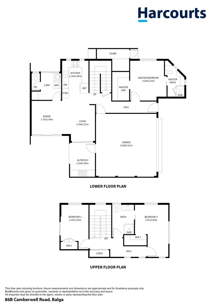 Floorplan of Homely house listing, 86B Camberwell Road, Balga WA 6061