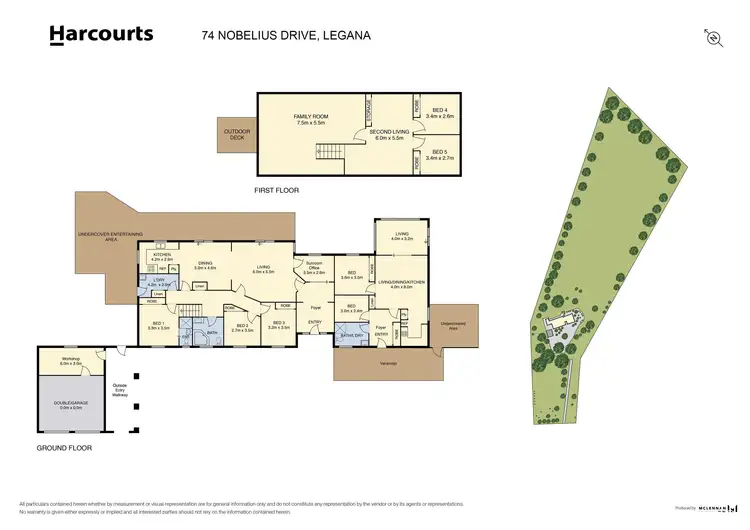 Floorplan of Homely house listing, 74 Nobelius Drive, Legana TAS 7277