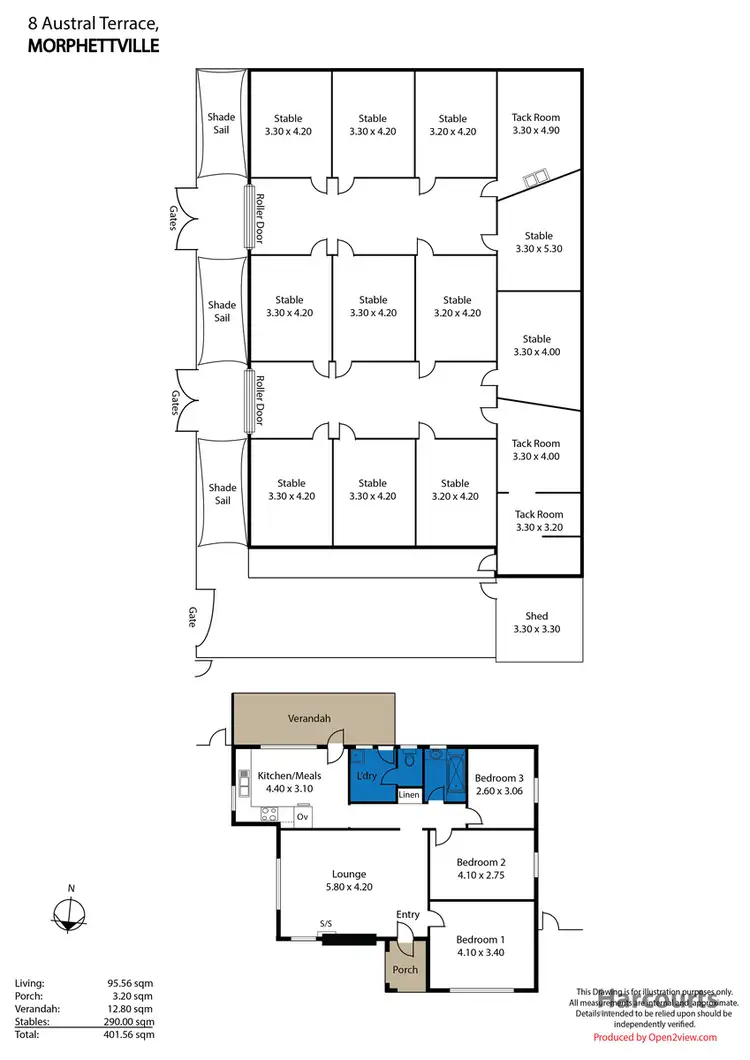Floorplan of Homely house listing, 8 Austral Terrace, Morphettville SA 5043