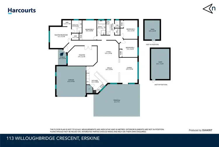 Floorplan of Homely house listing, 113 Willoughbridge Crescent, Erskine WA 6210