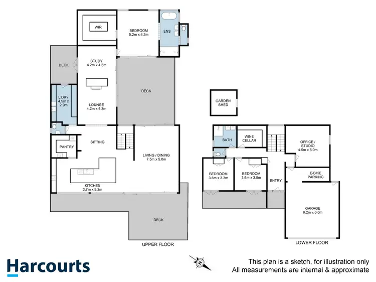 Floorplan of Homely house listing, 26 Kingston Heights, Kingston Beach TAS 7050