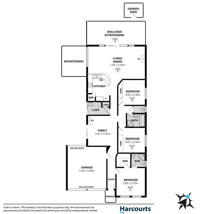 Floorplan of Homely house listing, 32 Allen Street, Encounter Bay SA 5211